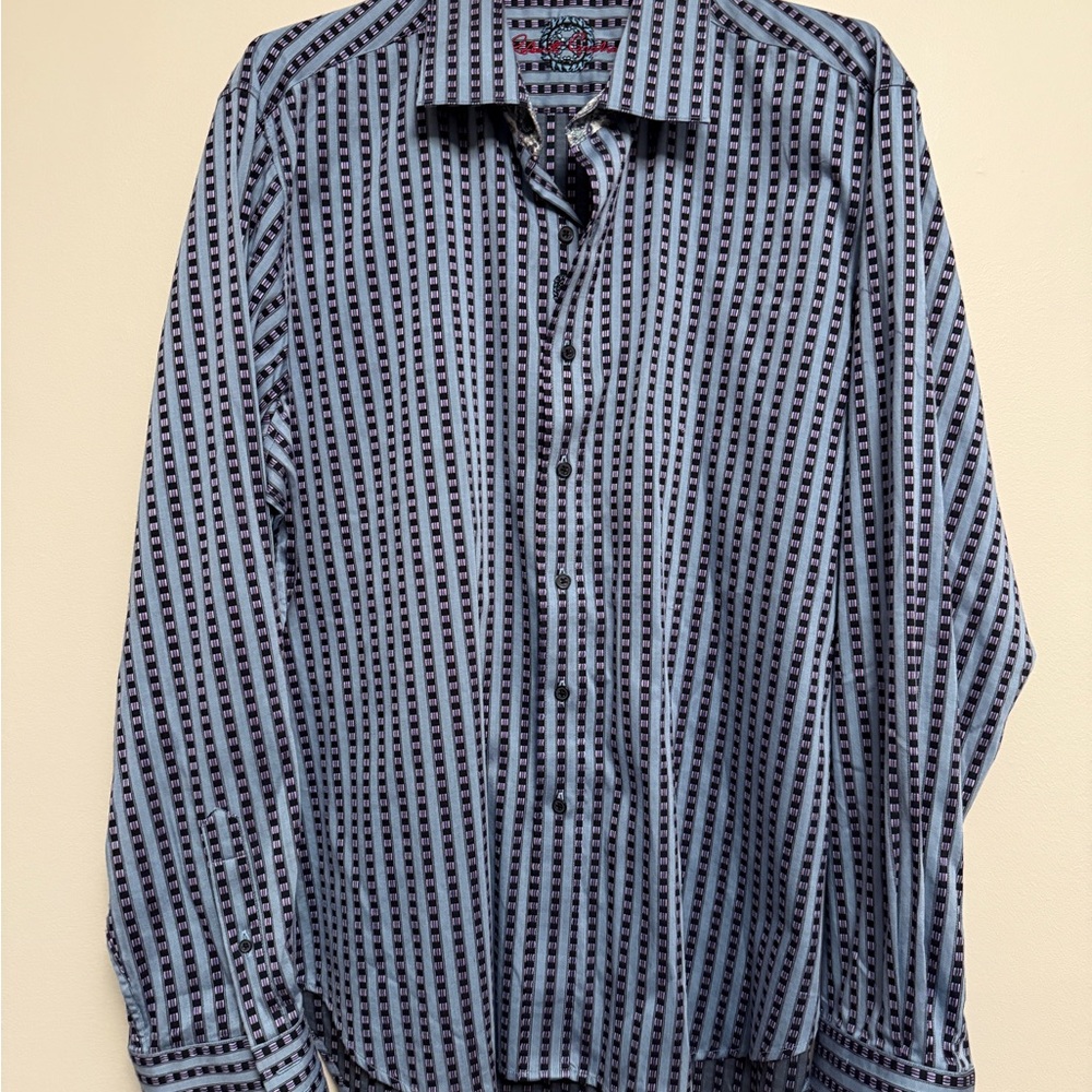 Robert Graham Long sleeve button-down shirt. 2XL